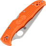 Складной нож SPYDERCO ENDURA 4 сталь VG-10, рукоять Orange FRN 10FPOR