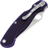 Складной нож SPYDERCO MILITARY 2 сталь S110V, рукоять Dark Blue G10 36GPDBL2