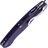 Складной нож SPYDERCO MILITARY 2 сталь S110V, рукоять Dark Blue G10 36GPDBL2