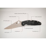 Нож SPYDERCO POLICE 4 07PBK4 C07PBK4