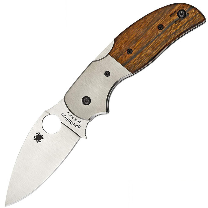 Нож SPYDERCO SAGE 4 IRONWOOD & TITANIUM 123WDP